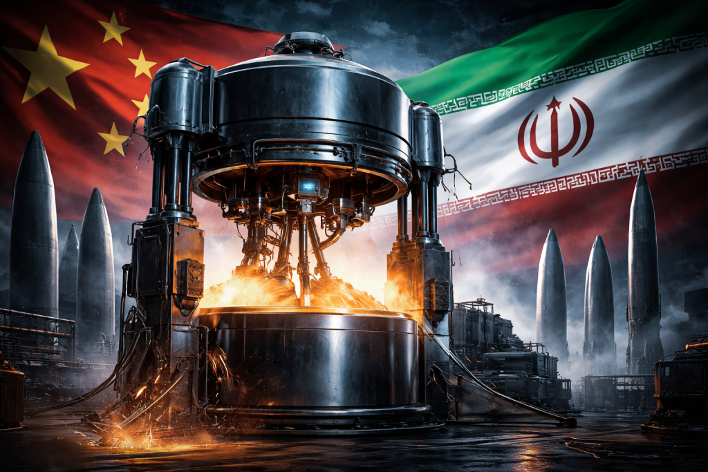 Planetenmischer aus China sollen dem Iran die Produktion von Feststoffraketen ermöglichen.