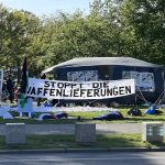 Mossad: Ein Protestcamp zur Unterstützung der Palästinenser im Sommer 2024 in Berlin, in deren Unterstützerszene es auch zu Spendensammlungen kommt, die später der Hamas zugute kommen.