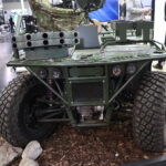 Das neue, elektrisch angetrieben Quad Hermelin von Rheinmetall.