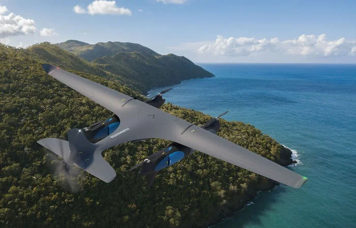 Raider wurde von Heven Drones für vielfältige Einsatzanforderungen entwickelt und bietet eine mit Wasserstoff betriebene Flugdauer von über 10 Stunden.