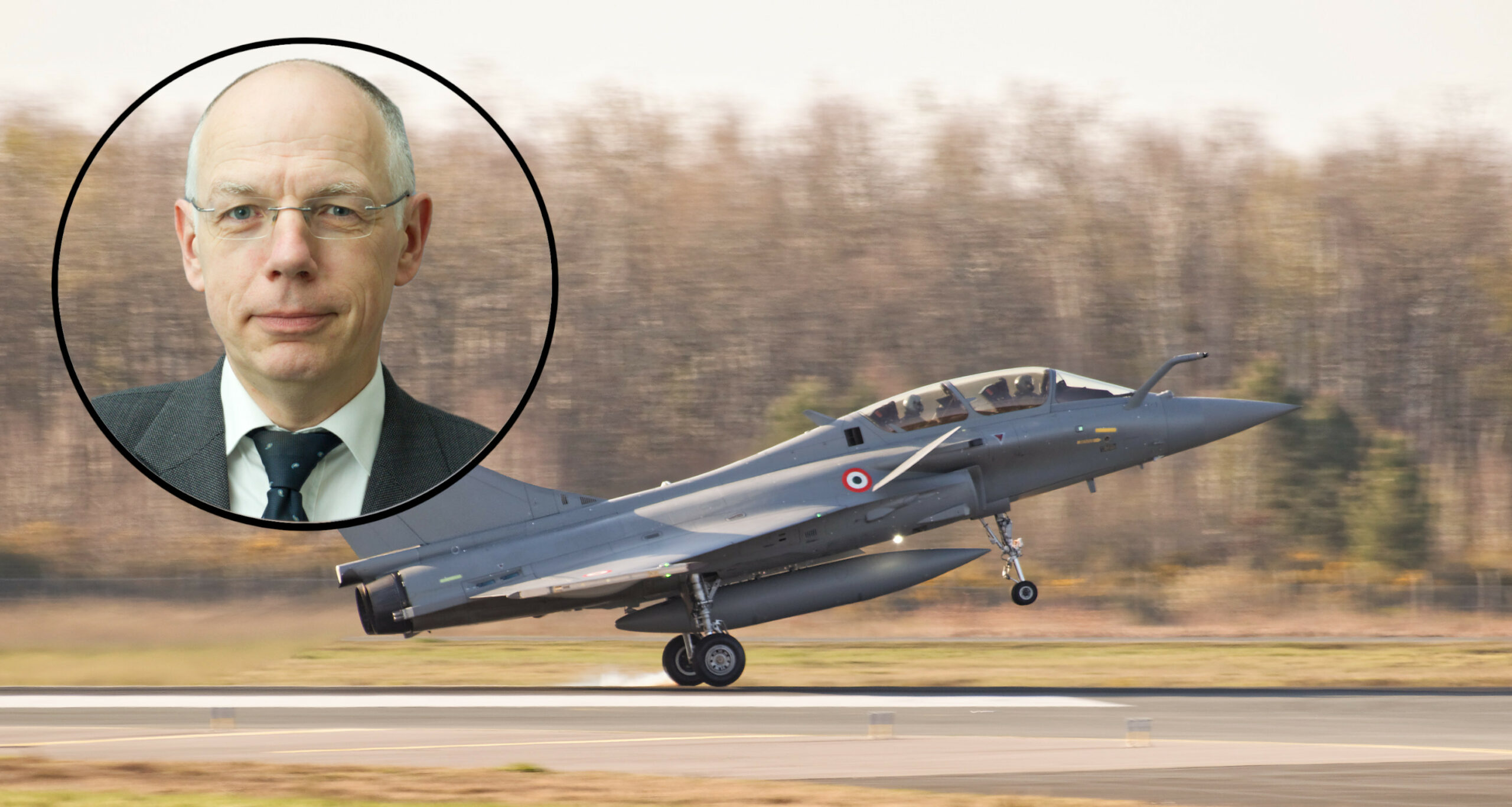 Dr. Christian Wagner von der Forschungsgruppe Asien der Stiftung Wissenschaft und Politik ordnet im Interview den Konflikt zwischen Indien und Pakistan ein. Auch im Bild: eine Rafale der indischen Luftstreitkräfte.