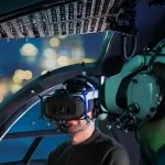 Eindruck der H145-Simulation.