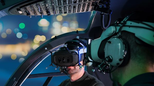 Eindruck der H145-Simulation.