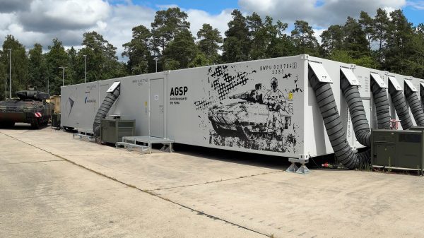 Der Puma-Simulator AGSP von Rheinmetall.