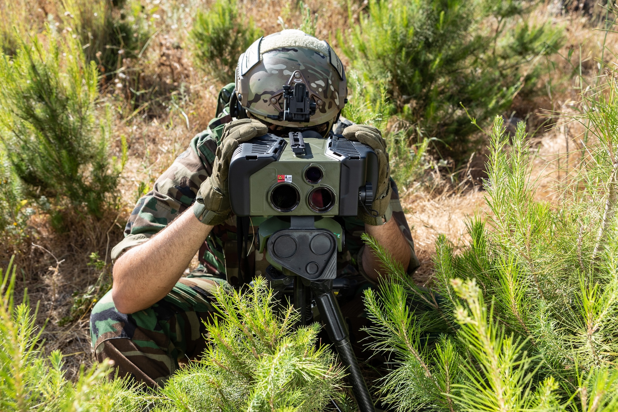 Die ersten Exemplare vom modernen Laserzielmarkierer Rattler XR wurden Ende 2024 an die Bundeswehr ausgeliefert.