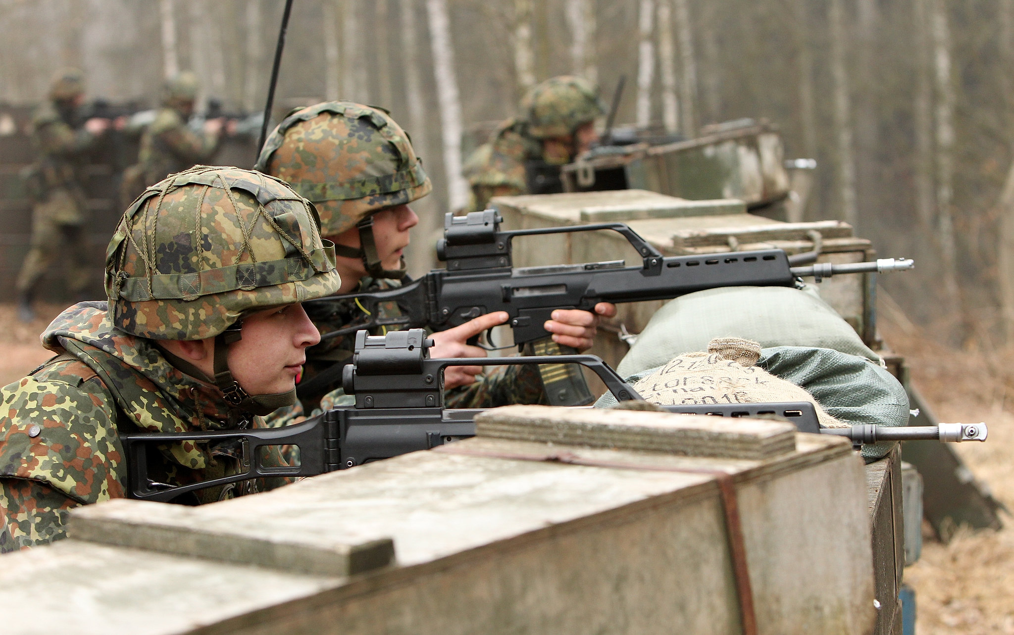 Im neuen Wehrdienst werden die Rekruten vor allem für Sicherungsaufgaben ausgebildet und auf eine Verwendung als Reservist im Heimatschutz vorbereitet.