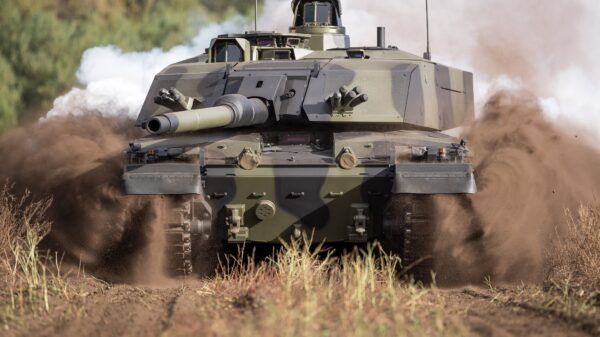 Schwerpunkte von Rheinmetall zur Unterstützung der British Army sind der Kampfpanzer Challenger 3 (im Bild), der Radpanzer Boxer sowie der Ausbau der industriellen Fähigkeiten im Rüstungsbereich.