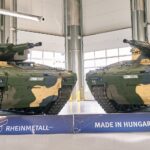 Rheinmetall Ungarn: Zwei Schützenpanzer Lynx KF41 von Rheinmetall – Made in Hungary.
