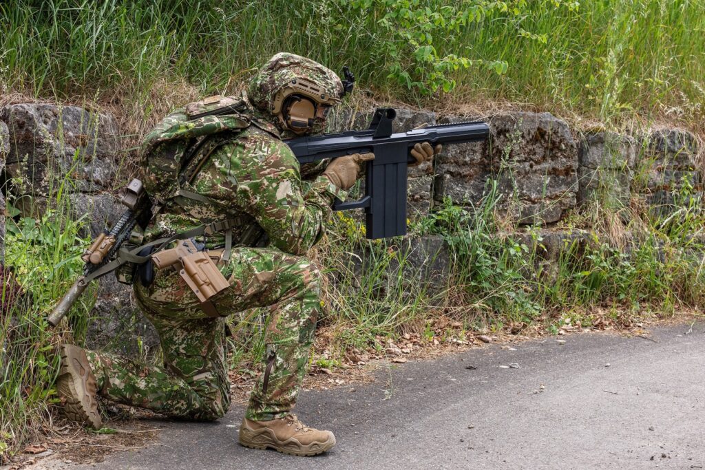 Infanteriewaffe: Dank der Vielzahl an Munitionstypen lässt sich die SSW40 flexibel an den Einsatz anpassen.