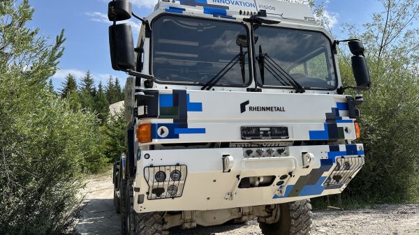 Versuchsträger von Rheinmetall zur Erprobung neuer Technologien.