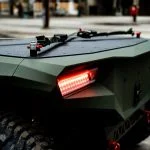 Ab morgen können die Besucher der Enforce Tac mit dem UGV MANDRILL den ersten Roboter von Quantum Systems begutachten.