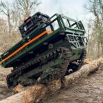 Der neue Roboter Vislyuk kann auch unter schwierigen Wetterbedingungen betrieben werden.