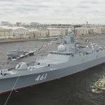 Die Fregatte Admiral Kasatonov (hier ein Bild aus 2021) aus Russland lief kürzlich den Hafen von Alexandria in Ägypten an.