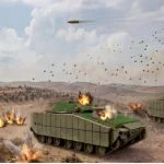 Plasan: Schutz gegen Angriffe von oben- Top Attack Protection System.
