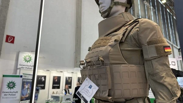 Die britischen Streitkräfte bestellten für ihre Soldatinnen diese auf Frauen ausgelegte Schutzweste.