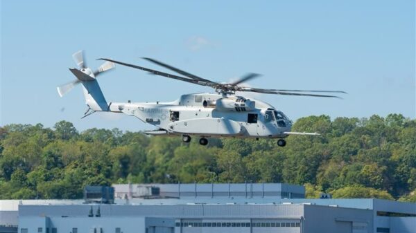 Fünfjahresvertrag: Sikorsky lieferte jüngst den 20. Hubschrauber vom Typ CH-53K an das US Marine Corps aus.