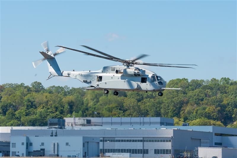 Fünfjahresvertrag: Sikorsky lieferte jüngst den 20. Hubschrauber vom Typ CH-53K an das US Marine Corps aus.