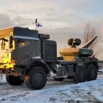 Der Skyspotter von Rheinmetall bei den GBAD Demo Days in Finnland.