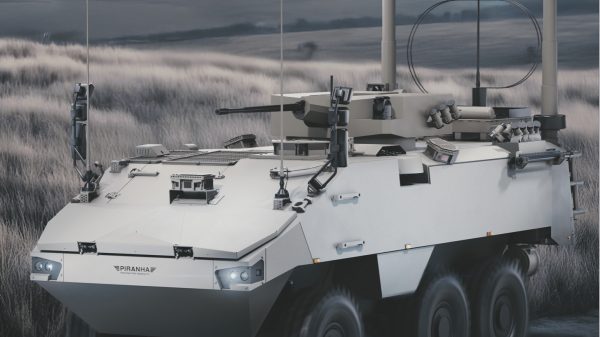 Artist Impression des zukünftigen Spähfahrzeug NG von GDELS mit der neuen Waffenstation.