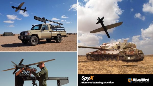 BlueBird Aero Systems hat Berichten zufolge bereits eine Prosuktionsstätte in Marokko für die SpyX-Loitering-Munitionssyteme eröffnet.