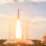 Voller Schub für die europäische RFaumfahrt. Die neue Trägerrakete Ariane 6 ist zu ihrem Erststart abgehoben.