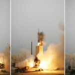 Start eines Arrow-Interceptors von einer mobilen Plattform im Rahmen eines gemeinsamen Entwicklungstests von Israel und den USA.