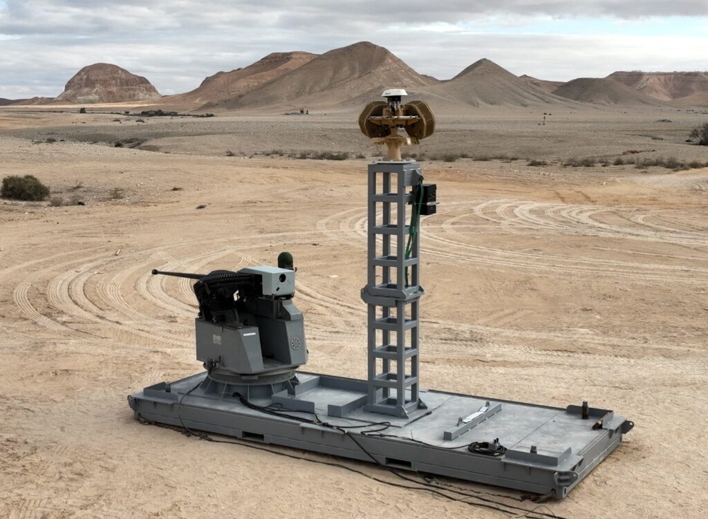 RAFAEL testet erfolgreich neue Drohnenabwehr mit TYPHOON 30