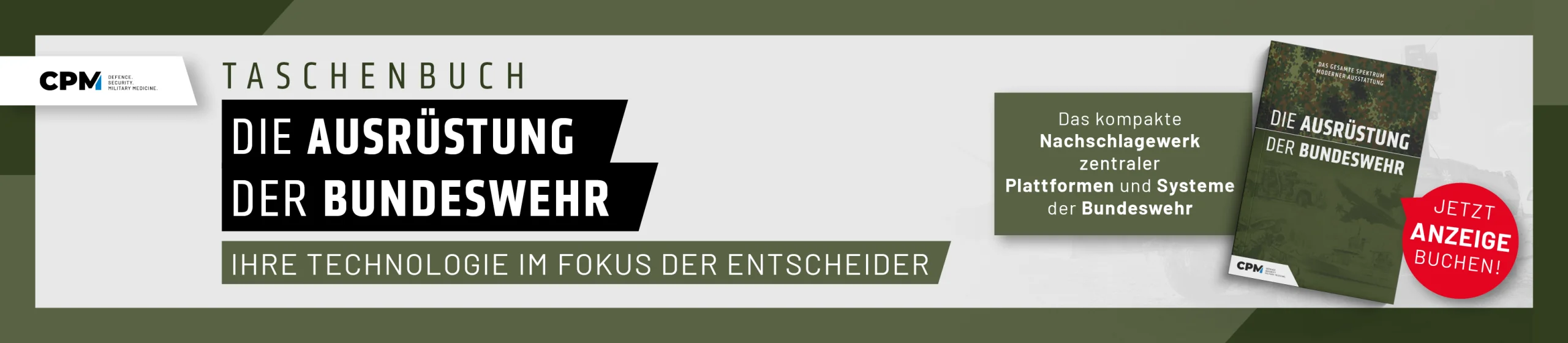 Taschenbuch Werbebanner für Anuzeigen