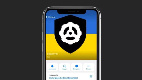 Apps und Bots: Укриття! (ukr. Schutzraum) ist ein Chatbot für Telegram, der von stfalcon für die Nutzung auf dem Smartphone entwickelt wurde.