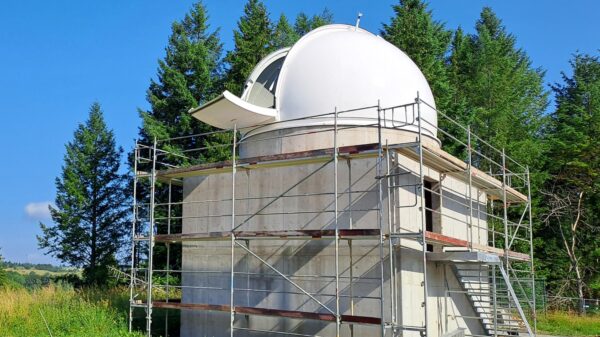 Auf dem Heuberg entsteht das Auge der Bundeswehr für den Orbit