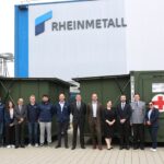 Gestern übergab Rheinmetall die ersten der neuen Sanitätscontainer an die Bundeswehr.