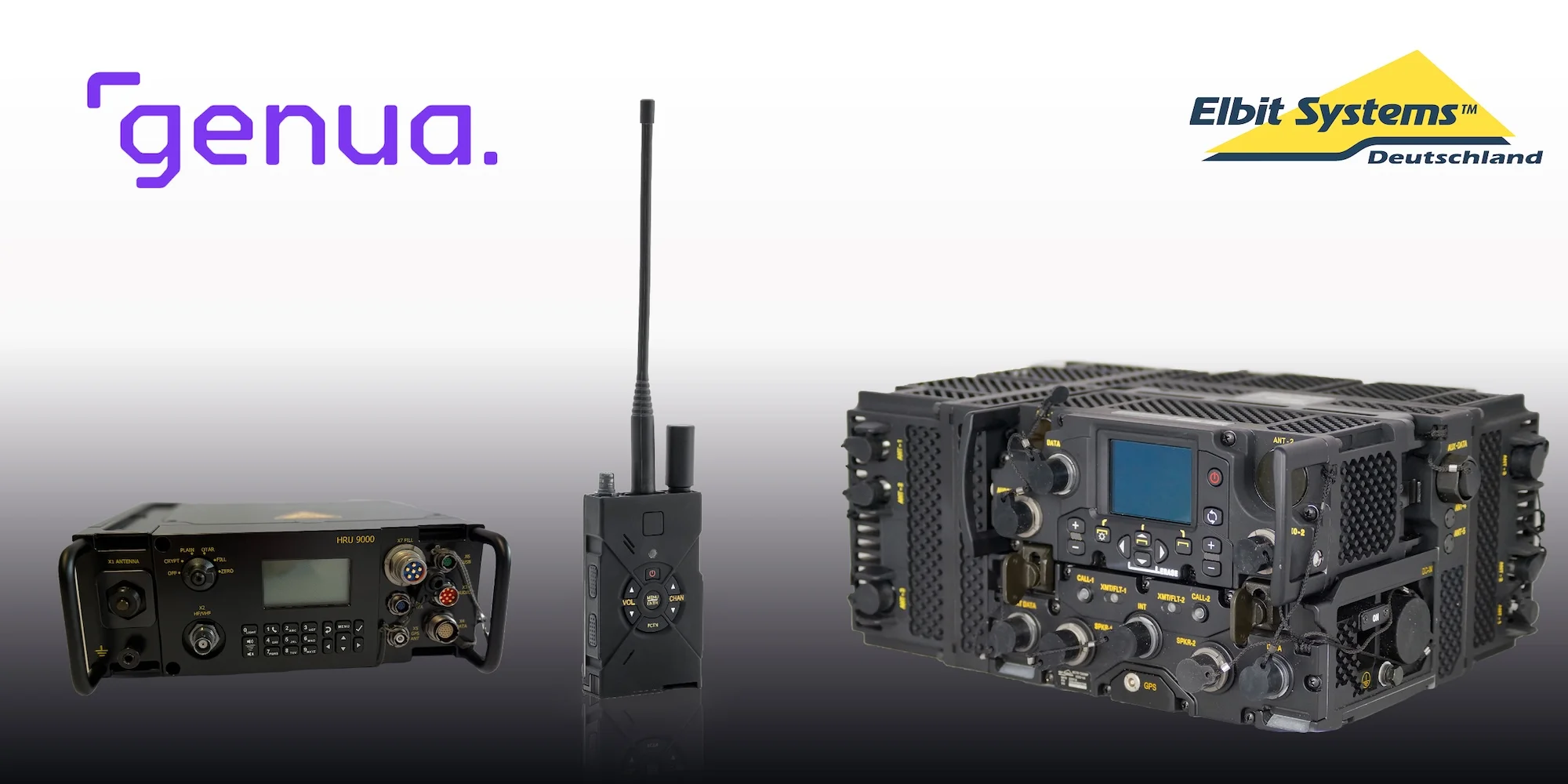 Elbit Systems Deutschland und Bundesdruckerei-Tochter genua entwickeln in Zukunft gemeinsam Funkgeräte für eine quantensicher verschlüsselte, geschützte Kommunikation auf Basis von etablierten und einsatzerprobten Systemen.