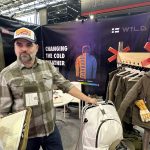 Sven Schöppe, Produkt Manager bei WILD, stellt auf der Milipol in Paris die neuen Produkte von WILD vor.