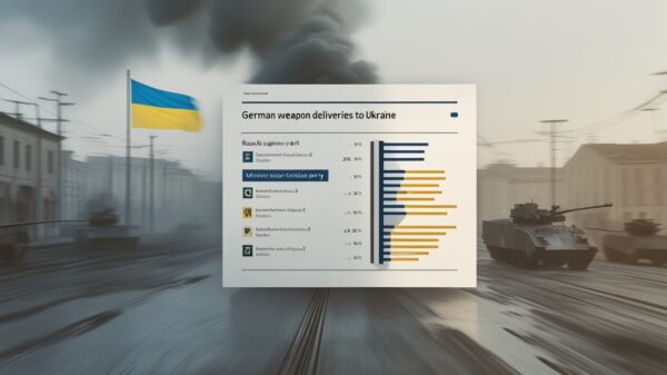 Waffenlieferungen an die Ukraine sind in deutschen Umfragen weiter umstritten.