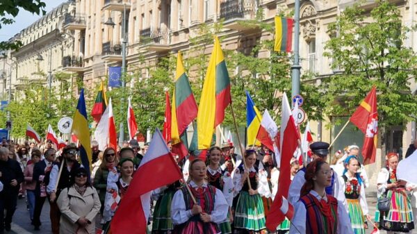Feierlichkeiten mit Stolz über die gemeinsame litauisch-polnische Geschichte.