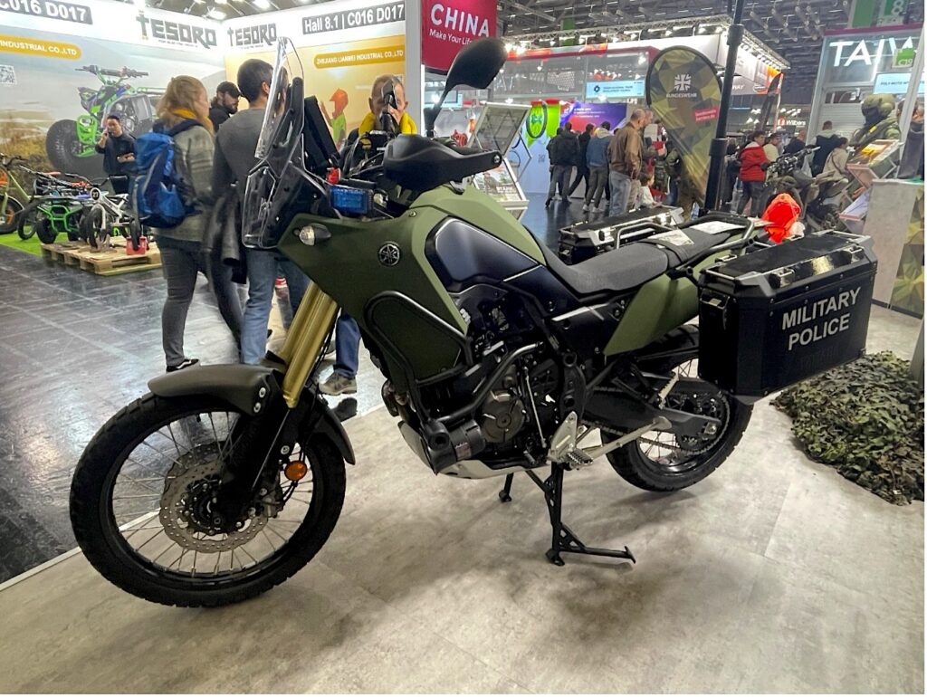 Neues Zweirad für die Bundeswehr: Yamaha Super Ténéré 700.