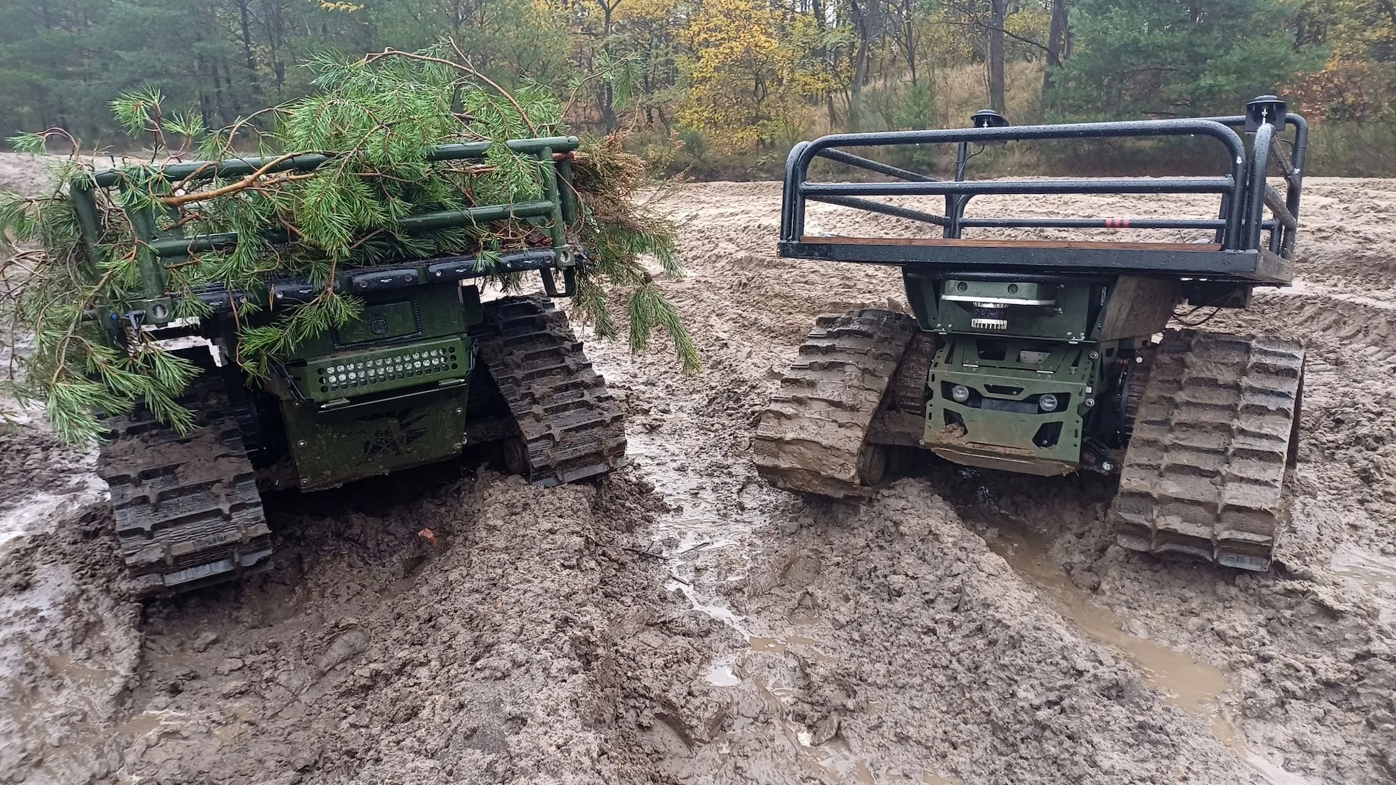 Der Roboter Ziesel von Diehl Defence bewährte sich in den vergangenen zwei Wochen (erneut) im Bundeswehr-Test.