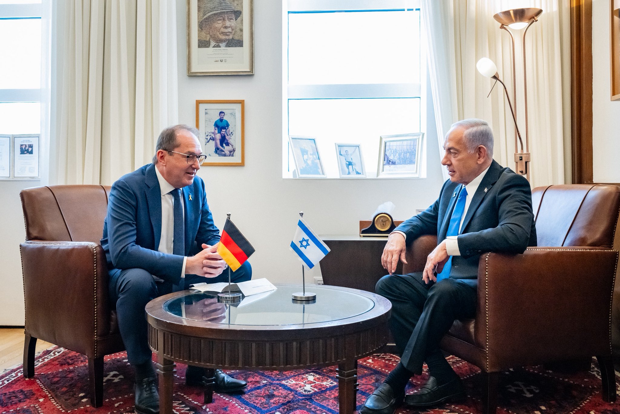 Sicherheitspartnerschaft: In Jerusalem traf Minister Alexander Dobrindt den israelischen Premierministers BNenjamin Netanjahu.