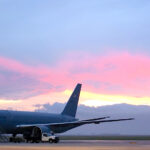 Ein Boeing KC-46A Pegasus Tankflugzeug der U.S. Air Force.