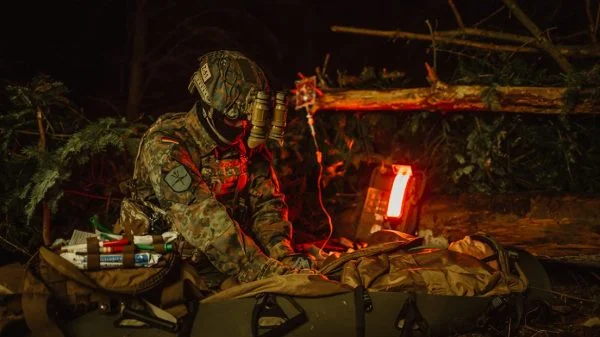 Die Bundeswehr hat das Leuchtsystem XPLight bereits erprobt.