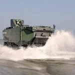 Auch mit an der Ostsee bei Steadfast Dart 2026: das gepanzerte amphibische Angriffsfahrzeuge ZAHA aus der Türkei.