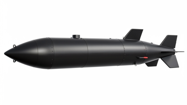 Das Azhdar ist ein torpedoförmiges unbemanntes Unterwasserfahrzeug (UUV) (Symbolbild).