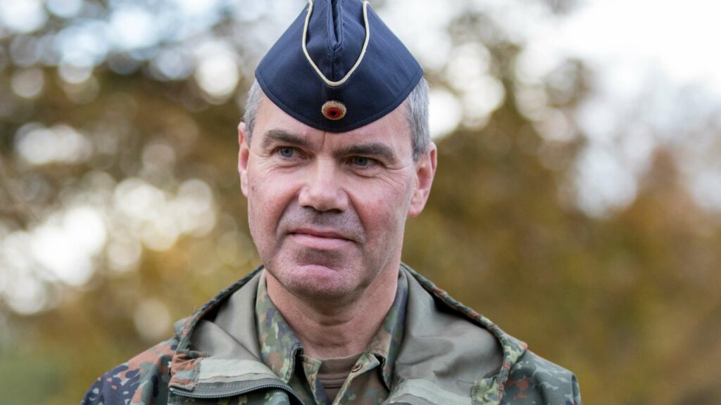 Generalmajor Gerald Funke, Kommandeur des Logistikkommandos der Bundeswehr, wird der erste Befehlshaber vom neuen Unterstützungskommando.