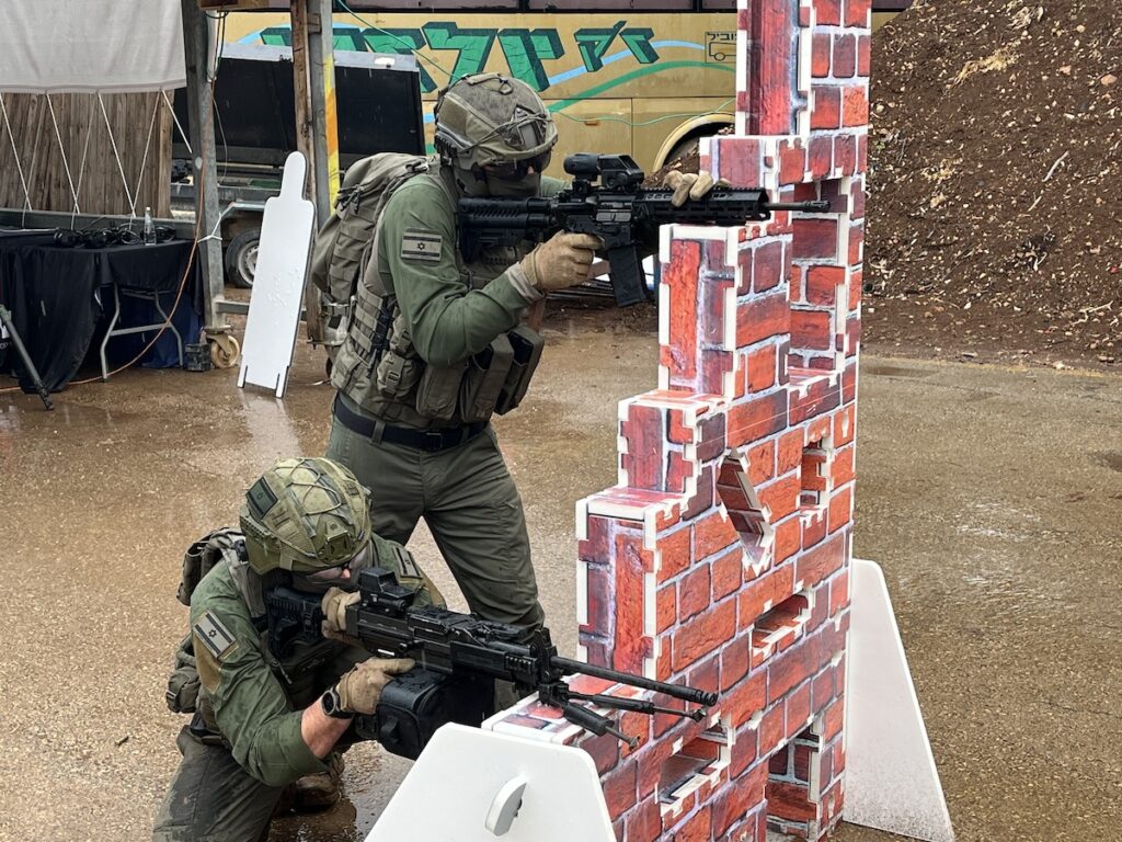 AR-15 Schießen in Israel.