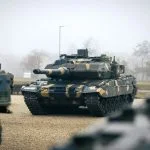 Seit dieser Woche vollzählig: 44 Kampfpanzer Leopard 2A7HU.