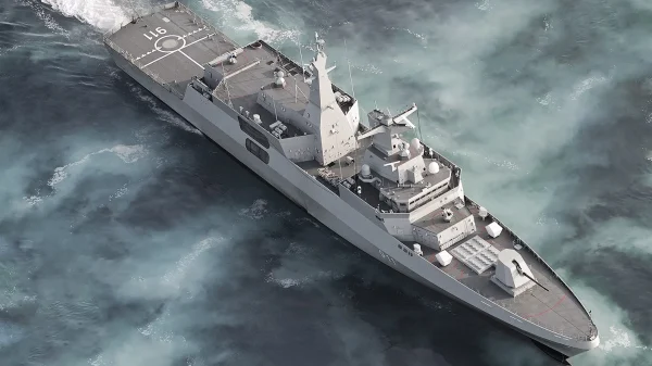 So könnte die MEKO A-200 DEU für die Deutsche Marine aussehen.