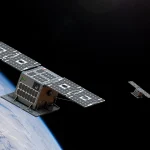 KIRK: Eine künstlerische Darstellung von Kongsbergs Kleinsatelliten aus dem Discovery-Programm.