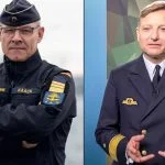 Nachfolger von Vizeadmiral Kaack (l.) als Inspekteur der Marine soll Konteradmiral Wilhelm Tobias Abry werden. Hier noch im Dienstgrad Flotillenadmiral.