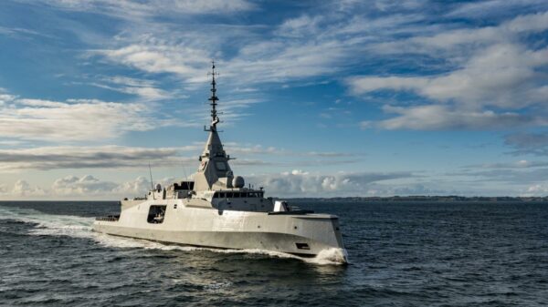 Frankreich hat seit gestern eine neue Fregatte: die Amiral Ronarc’h.