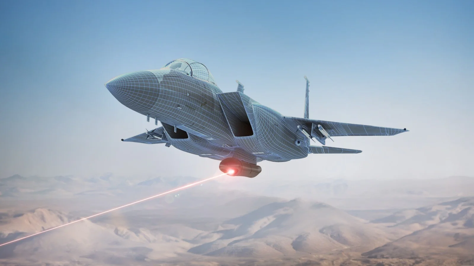 Das luftgestützte Lasersystem von Elbit, das für Starrflügelflugzeuge unter dem Namen XCalibur und für Hubschrauber unter dem Namen Sting bekannt ist.